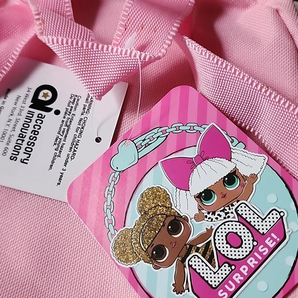 Lol Queen Kitty‎ Pink Sequin Cat Backpack